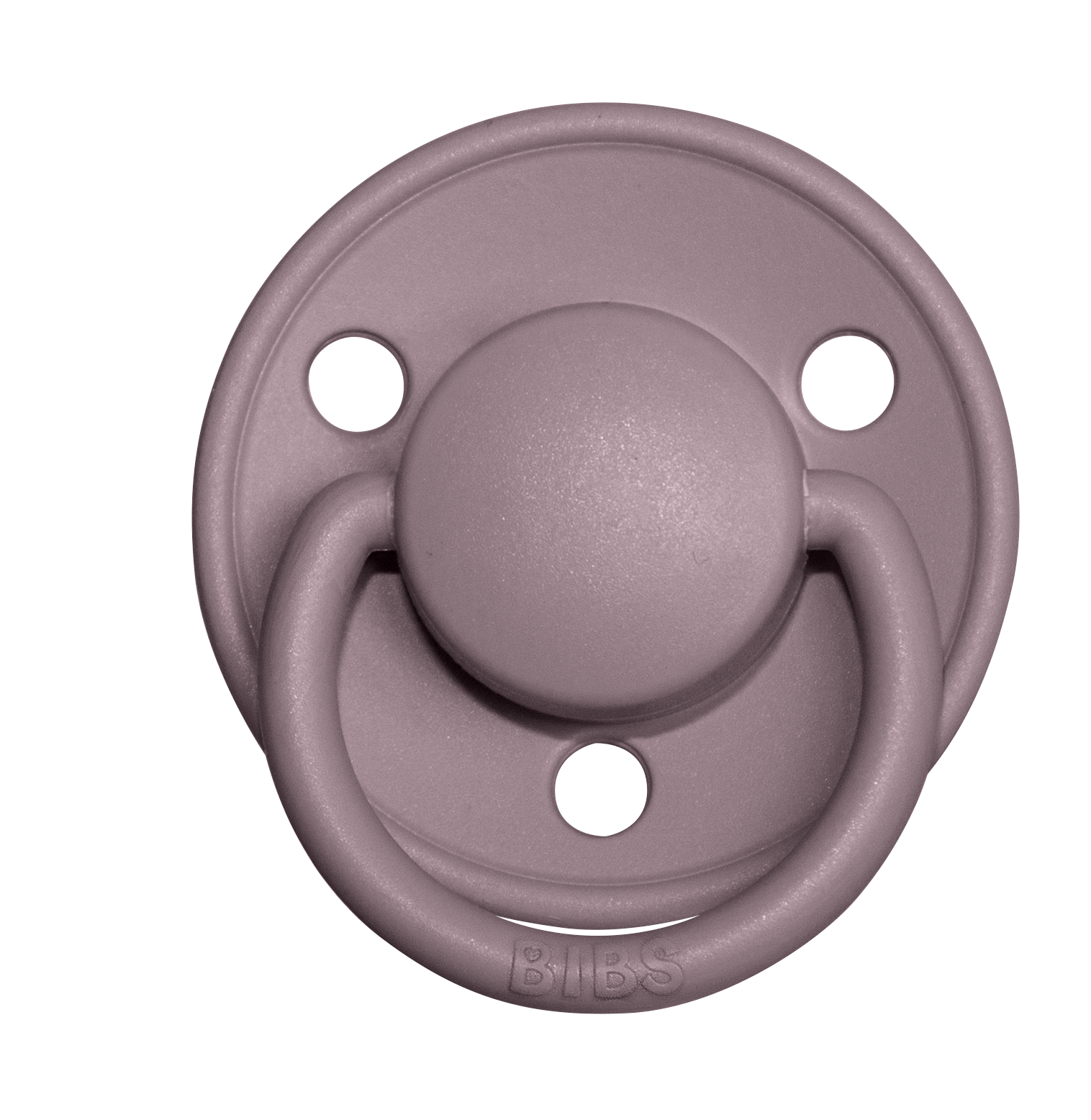 BIBS Pacifier De Lux Silicone 2 PK Heather ONE SIZE (Min. of 1 PK, multiples of 1 PK)