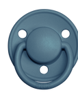 BIBS Pacifier De Lux Silicone 2 PK Petrol ONE SIZE (Min. of 1 PK, multiples of 1 PK)