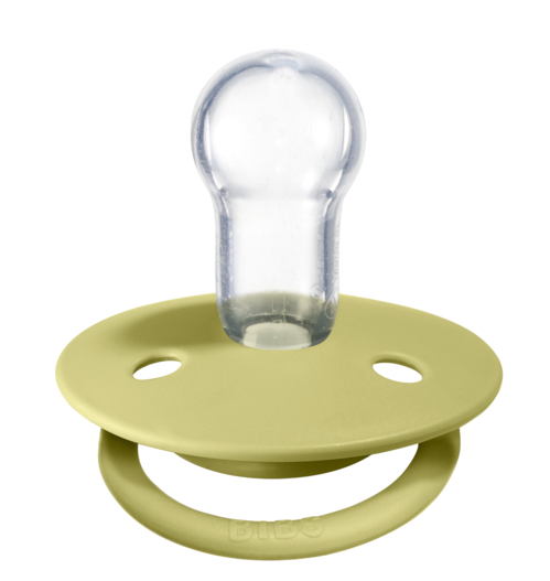 BIBS Pacifier De Lux Silicone 2 PK Meadow ONE SIZE (Min. of 2 PK, multiples of 2 PK)