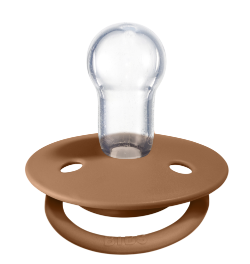 BIBS Pacifier De Lux Silicone 2 PK Earth ONE SIZE (Min. of 2 PK, multiples of 2 PK)