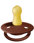 BIBS Pacifier De Lux Latex 2 PK Rust (Min. of 2 PK, multiples of 2 PK)
