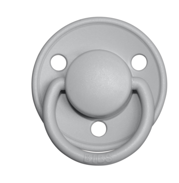 BIBS Pacifier De Lux Latex 2 PK Cloud / Black (Min. of 1 PK, multiples of 1 PK)