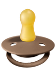 BIBS Pacifier De Lux Latex 2 PK Dark Oak (Min. of 2 PK, multiples of 2 PK)