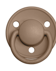 BIBS Pacifier De Lux Latex 2 PK Dark Oak (Min. of 2 PK, multiples of 2 PK)