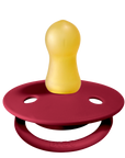 BIBS Pacifier De Lux Latex 2 PK Ruby (Min. of 2 PK, multiples of 2 PK)