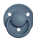 BIBS Pacifier De Lux Latex 2 PK Petrol (Min. of 2 PK, multiples of 2 PK)
