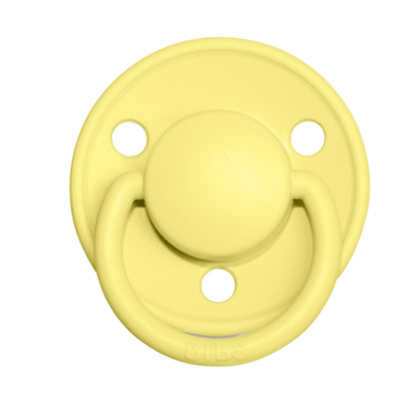 BIBS Pacifier De Lux Latex 2 PK Sunshine (Min. of 2 PK, multiples of 2 PK)