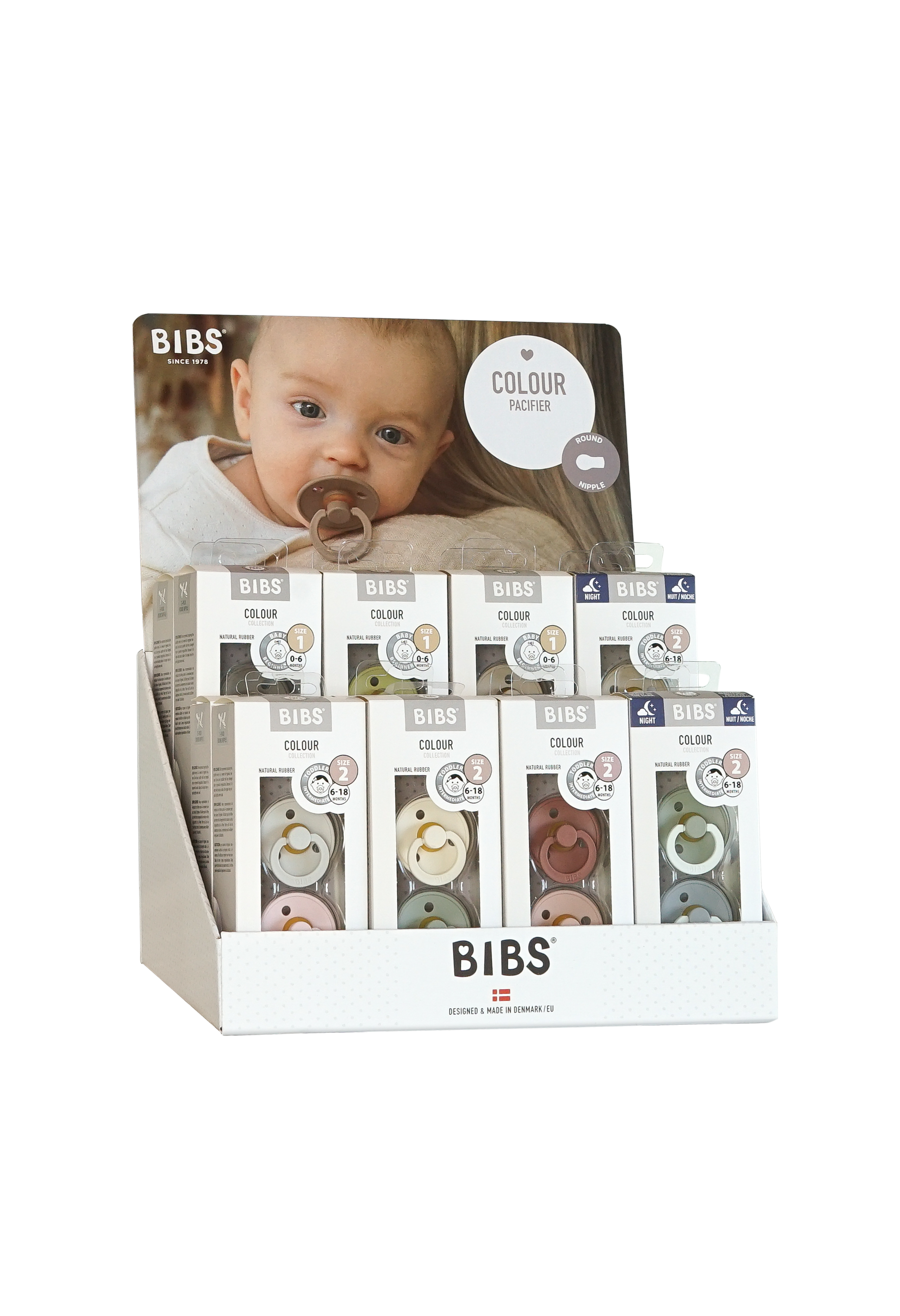 BIBS® Colour Counter Display