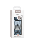 BIBS Loops 12 PK Baby Blue / Cloud / Petrol ONE SIZE (Min. of 2 PK, multiples of 2 PK)