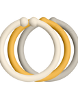 BIBS Loops 12 PK Ivory / Honey Bee / Sand ONE SIZE (Min. of 2 PK, multiples of 2 PK)