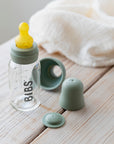 BIBS Baby Glass Bottle Complete Set Latex 110ml Blush (Min. of 2 PK , multiples of 2 PK)
