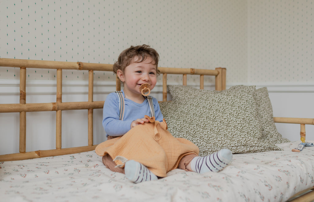 BIBS® Pacifier Boheme Latex 2 PK White / Sunshine (Min. of 2 PK, multi