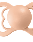 BIBS Pacifier SUPREME Silicone 2 PK Peach Sunset (Min. of 2 PK, multiples of 2 PK)