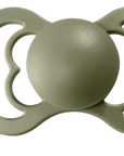 BIBS Pacifier SUPREME Silicone 2 PK Olive (Min. of 2 PK, multiples of 2 PK)