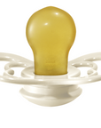 BIBS Pacifier SUPREME Latex 2 PK Ivory / Blush (Min. of 2 PK, multiples of 2 PK)