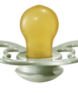 BIBS Pacifier SUPREME Latex 2 PK Ivory / Sage (Min. of 2 PK, multiples of 2 PK)