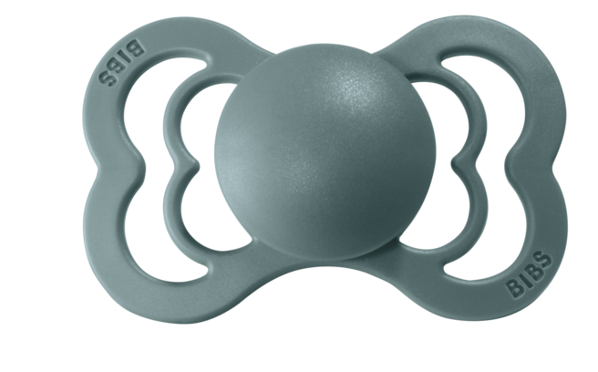BIBS Pacifier SUPREME Latex 2 PK Island Sea (Min. of 2 PK, multiples of 2 PK)
