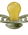 BIBS Pacifier SUPREME Latex 2 PK Olive (Min. of 2 PK, multiples of 2 PK)