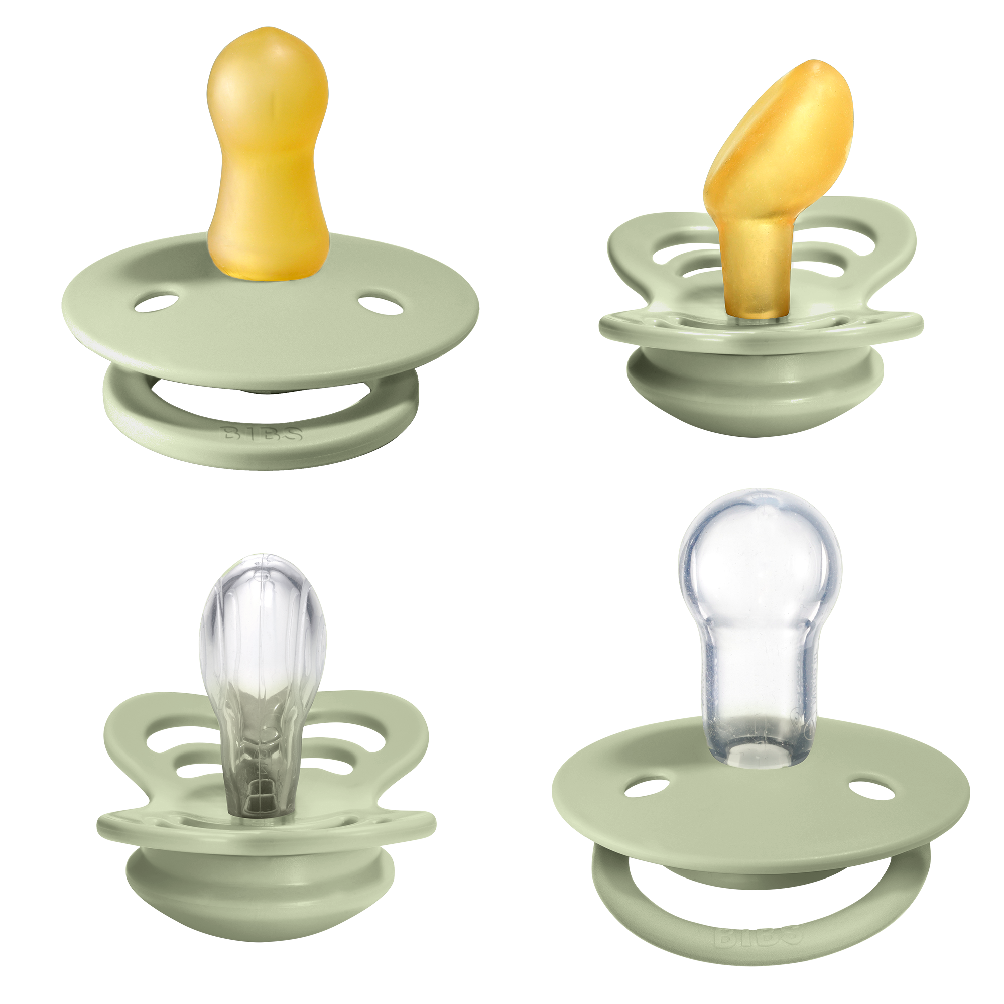 BIBS Try-It Collection Sage (Min. of 2 PK, multiples of 2 PK)
