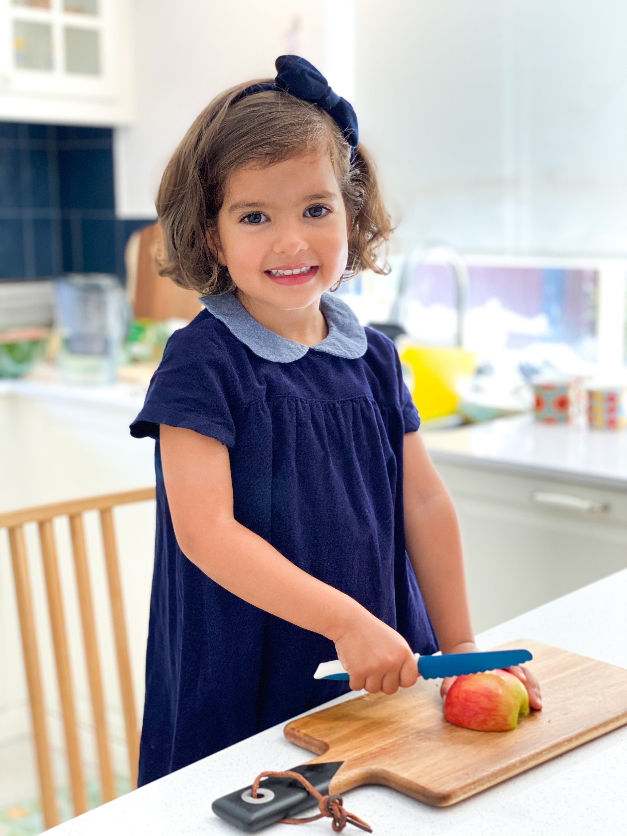 Kiddikutter Child Safe Knife Blue (Min. of 2 PK, multiples of 2 PK)