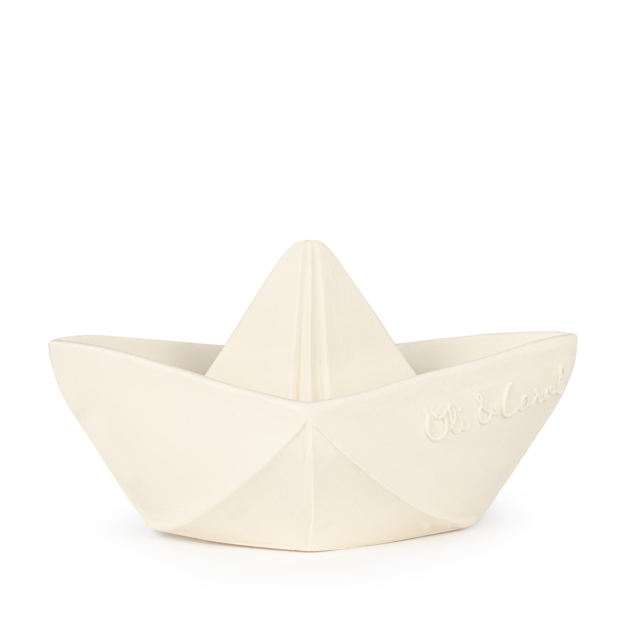 Oli & Carol Origami Boat White (Min. of 2 PK, multiples of 2 PK)