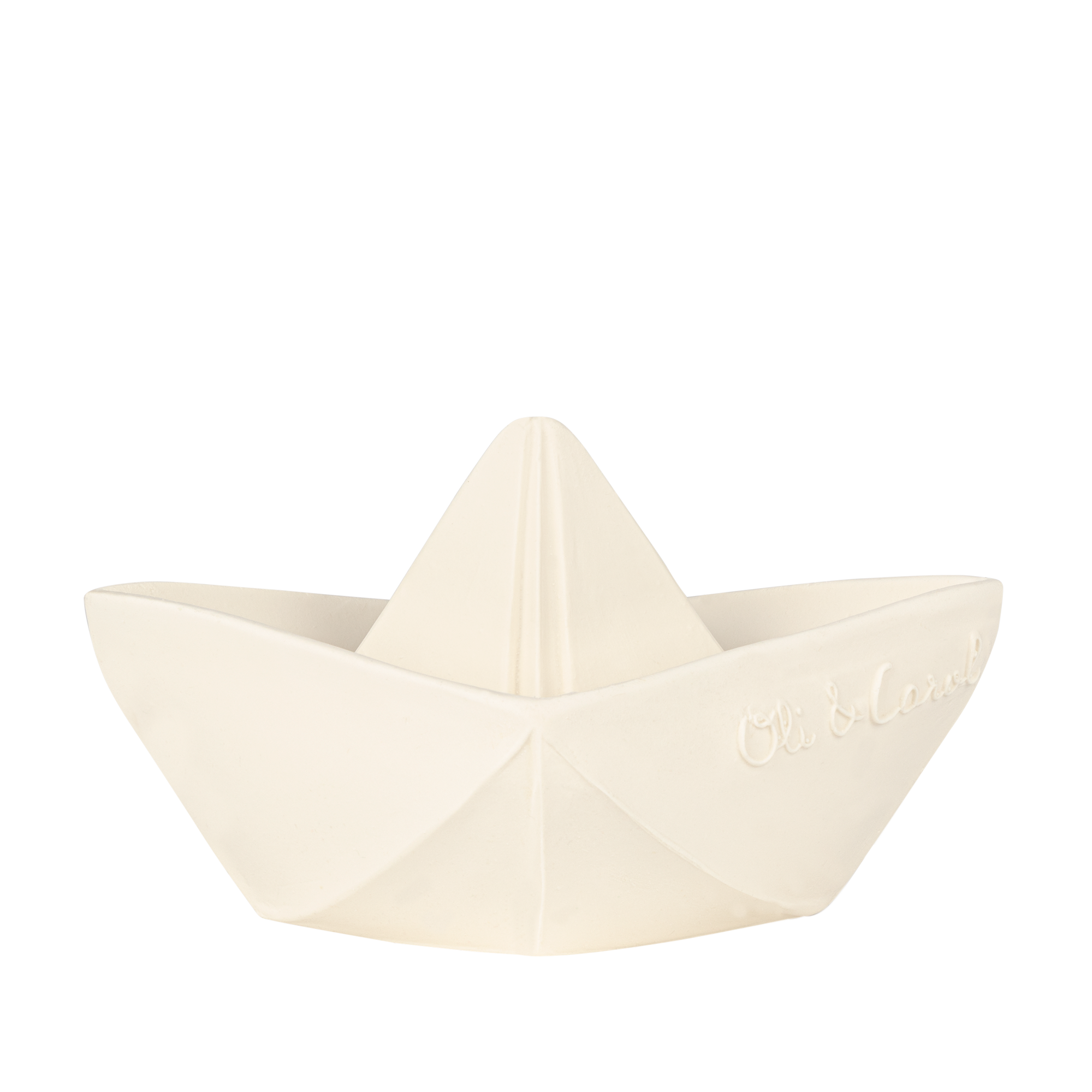 Oli & Carol Origami Boat White (Min. of 2 PK, multiples of 2 PK)