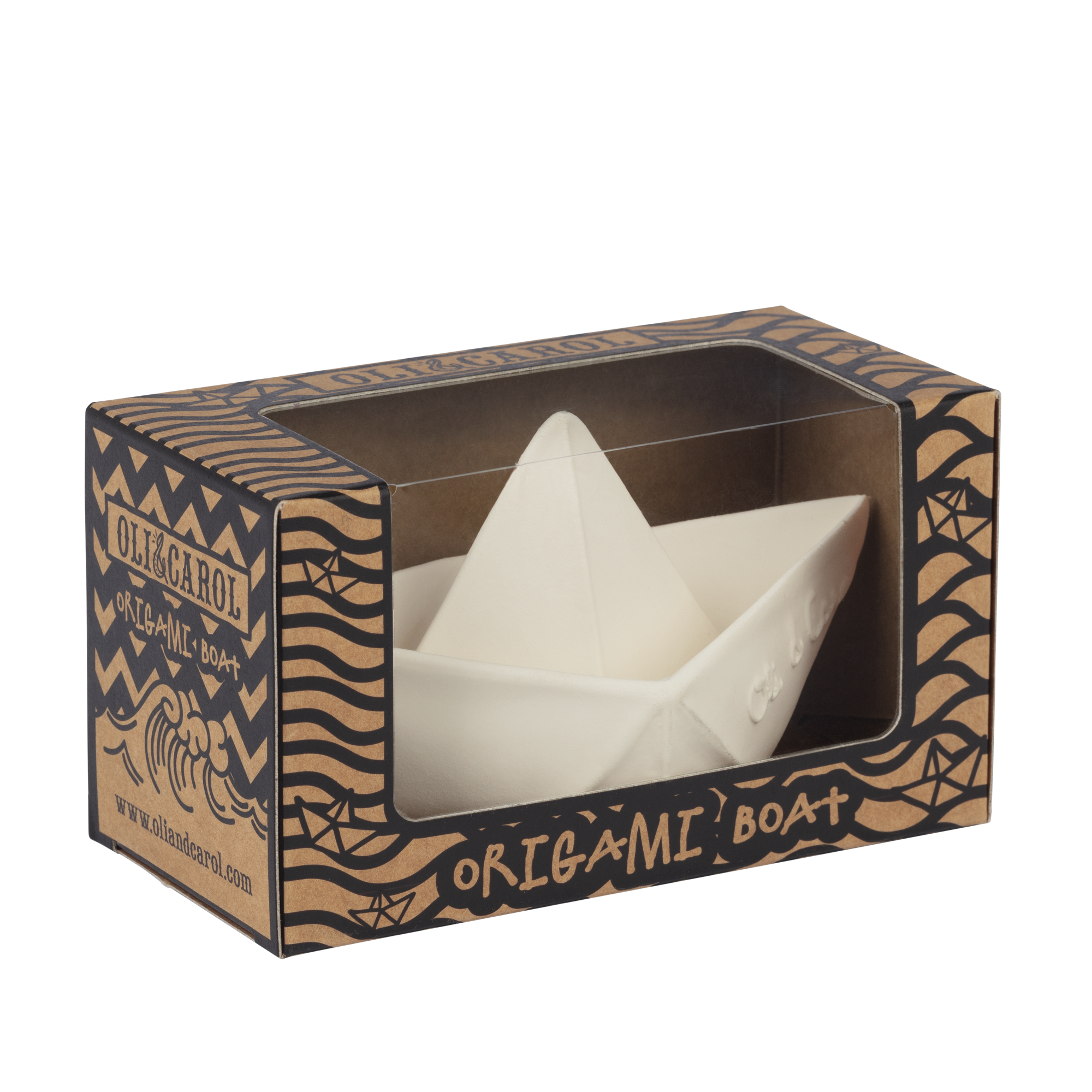 Oli & Carol Origami Boat White (Min. of 2 PK, multiples of 2 PK)
