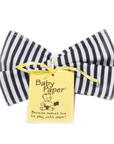 Black-White Stripe Baby Paper (Min. of 6, multiples of 6)