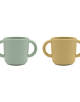 noüka Training Cup 2 Pack - Butter/Leaf (Min. Of 2 PK, Multiples of 2 PK)