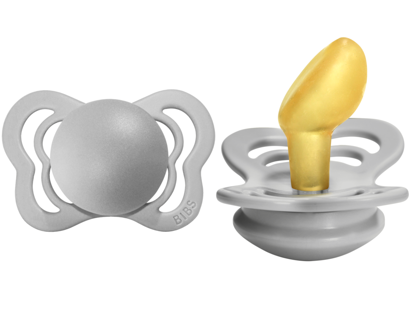 BIBS Pacifier COUTURE Latex 2 PK Cloud (Min. of 2 PK, multiples of 2 PK)