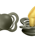 BIBS Pacifier COUTURE Latex 2 PK Hunter Green (Min. of 2 PK, multiples of 2 PK)
