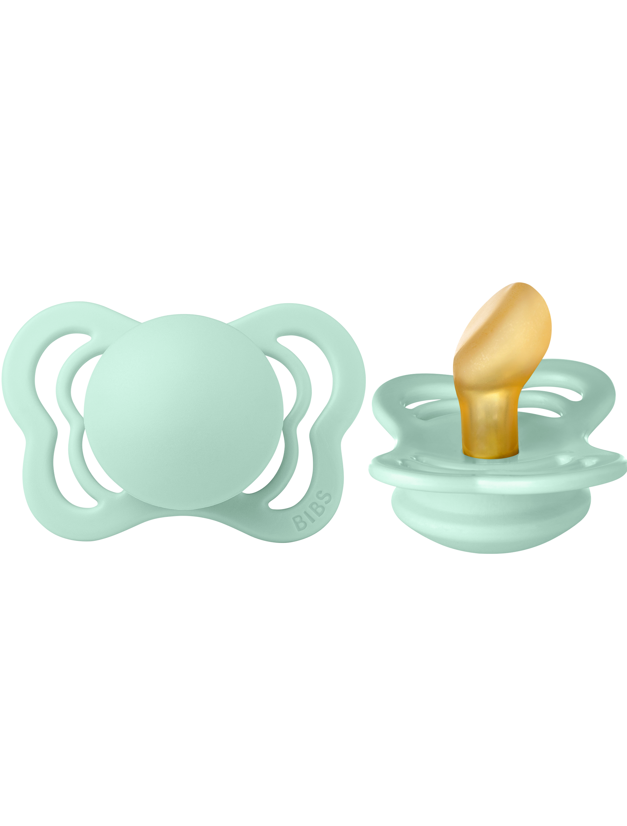 BIBS Pacifier COUTURE Latex 2 PK Nordic Mint (Min. of 2 PK, multiples of 2 PK)