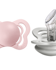BIBS Pacifier COUTURE Silicone 2 PK Blossom / Haze (Min. of 2 PK, multiples of 2 PK)