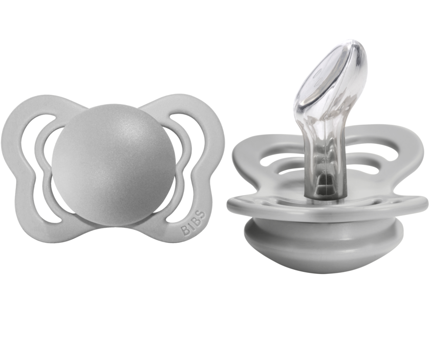 BIBS Pacifier COUTURE Silicone 2 PK Cloud (Min. of 2 PK, multiples of 2 PK)