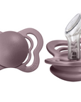 BIBS Pacifier COUTURE Silicone 2 PK Heather (Min. of 2 PK, multiples of 2 PK)