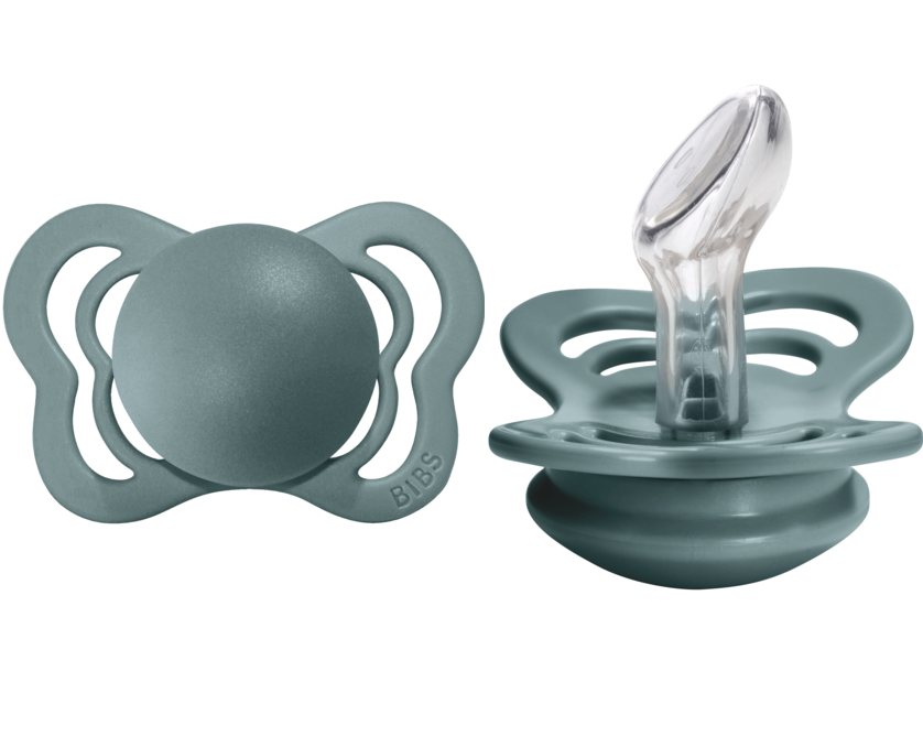 BIBS Pacifier COUTURE Silicone 2 PK Island Sea (Min. of 2 PK, multiples of 2 PK)