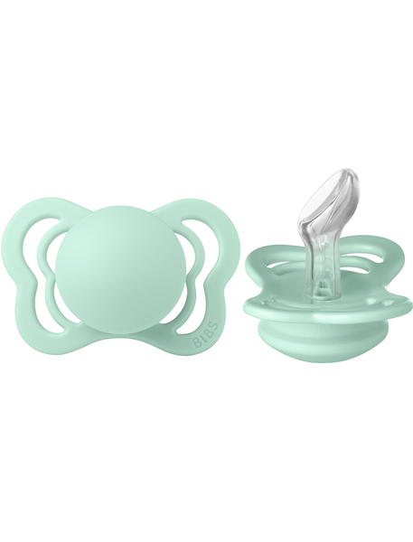 BIBS Pacifier COUTURE Silicone 2 PK Nordic Mint (Min. of 2 PK, multiples of 2 PK)