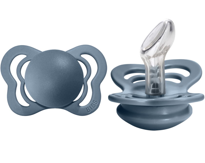 BIBS Pacifier COUTURE Silicone 2 PK Petrol (Min. of 2 PK, multiples of 2 PK)