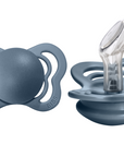 BIBS Pacifier COUTURE Silicone 2 PK Petrol (Min. of 2 PK, multiples of 2 PK)