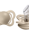 BIBS Pacifier COUTURE Silicone 2 PK Vanilla (Min. of 2 PK, multiples of 2 PK)