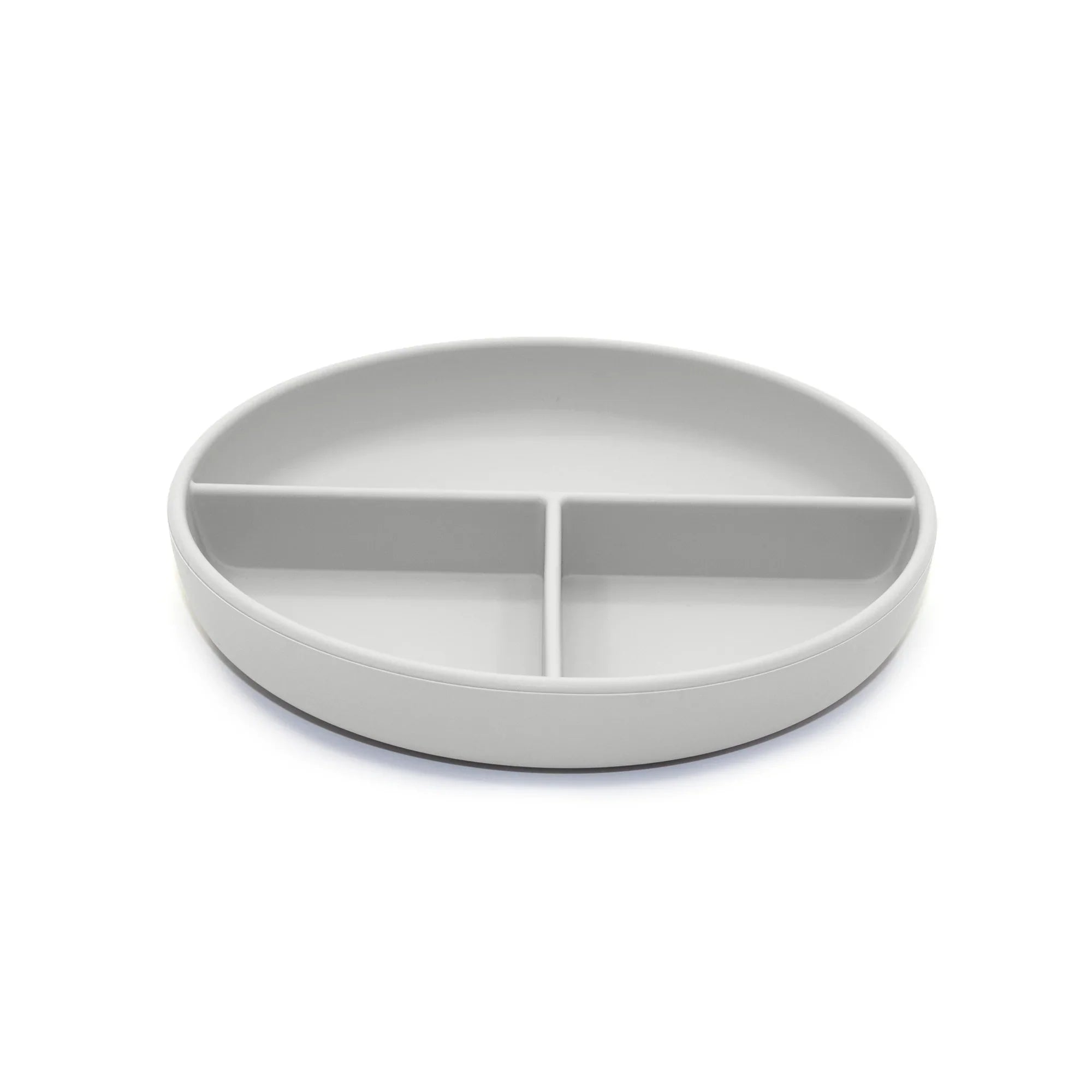 noüka Divided Suction Plate - Light Storm (Min. of 2 PK, Multiples of 2 PK)