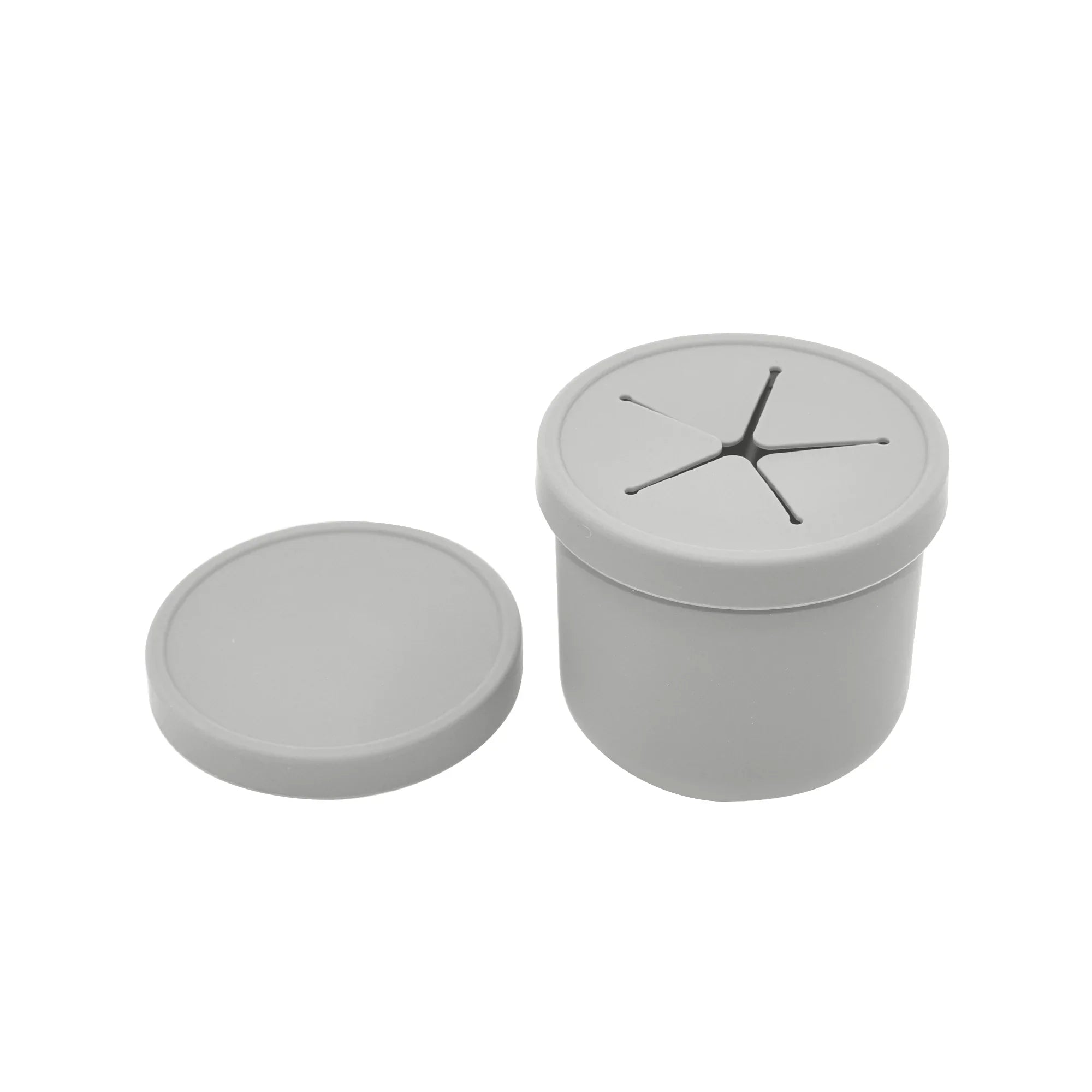 noüka Spill-Proof Snack Cup - Light Storm (Min. of 2 PK, Multiples of 2 PK)