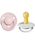 BIBS Pacifier De Lux Latex 2 PK Blossom / Haze (Min. of 2 PK, multiples of 2 PK)