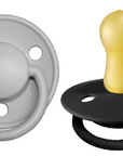 BIBS Pacifier De Lux Latex 2 PK Cloud / Black (Min. of 1 PK, multiples of 1 PK)