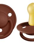 BIBS Pacifier De Lux Latex 2 PK Rust (Min. of 2 PK, multiples of 2 PK)