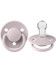 BIBS Pacifier De Lux Silicone 2 PK Pink Plum ONE SIZE (Min. of 2 PK, multiples of 2 PK)