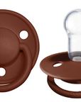 BIBS Pacifier De Lux Silicone 2 PK Rust ONE SIZE (Min. of 2 PK, multiples of 2 PK)