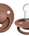 BIBS Pacifier De Lux Silicone 2 PK Woodchuck ONE SIZE (Min. of 2 PK, multiples of 2 PK)