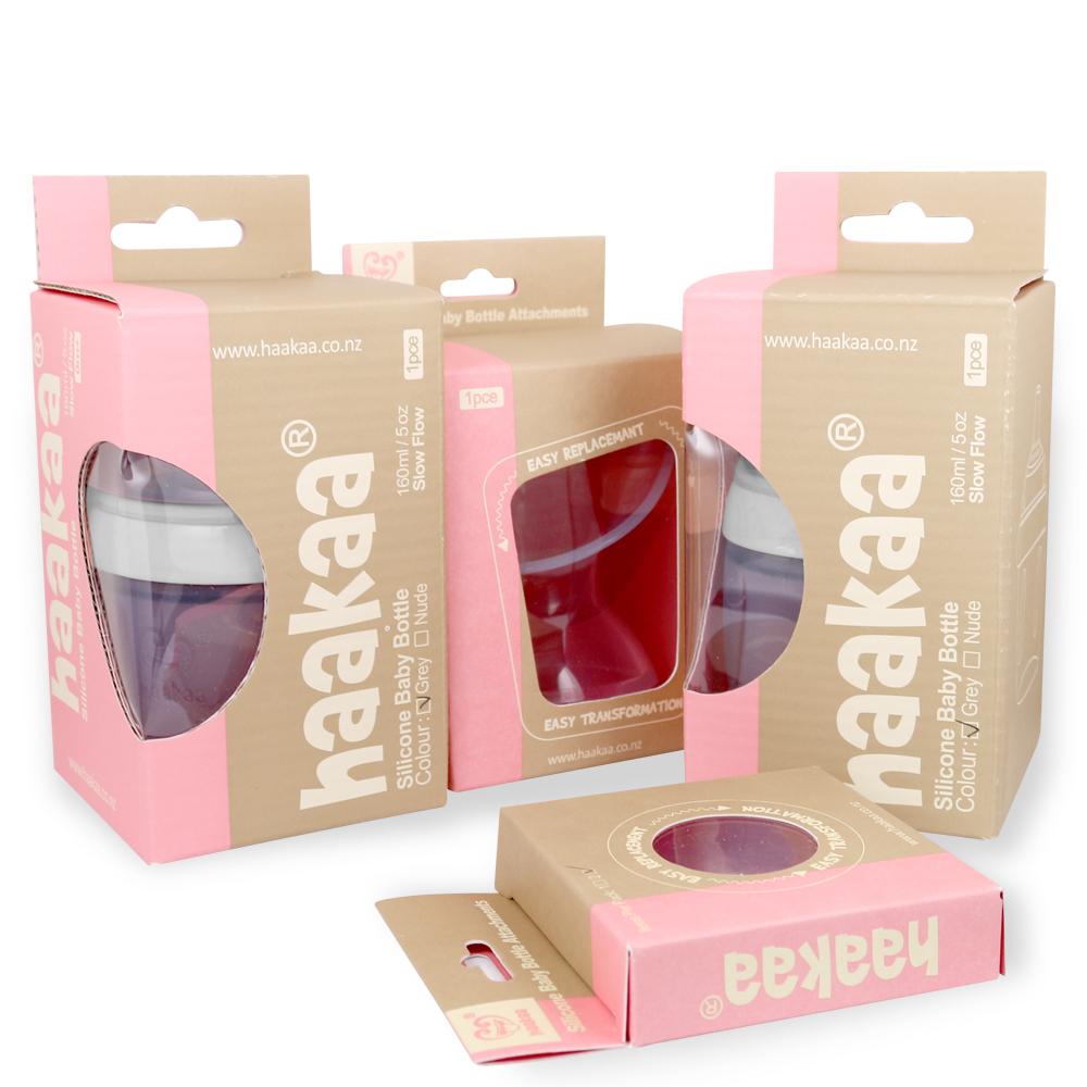 Haakaa Generation 3 Silicone Pump and Bottle Pack (Min. of 4 multiples of 4)