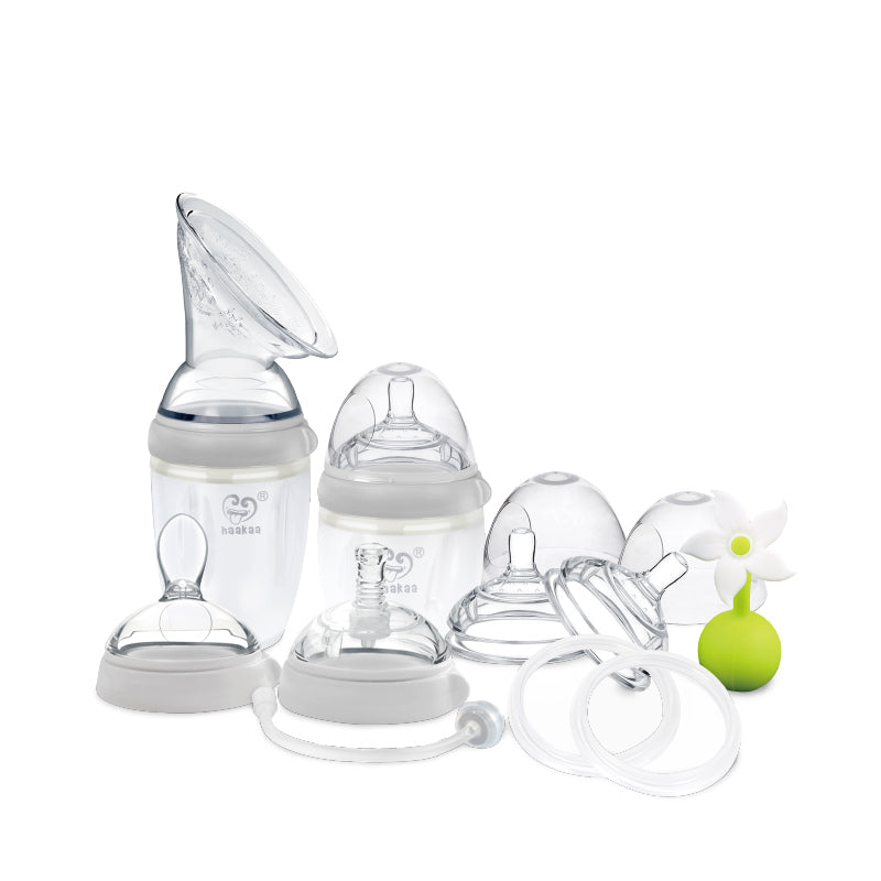 Haakaa Silicone Generation 3 Silicone Pump 160 ml-Grey (Min. of 6, multiples of 6)